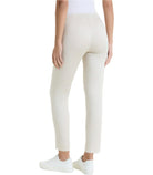Pantalone capri con spacchetti in Satino