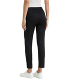 Pantalone capri con spacchetti in Satino