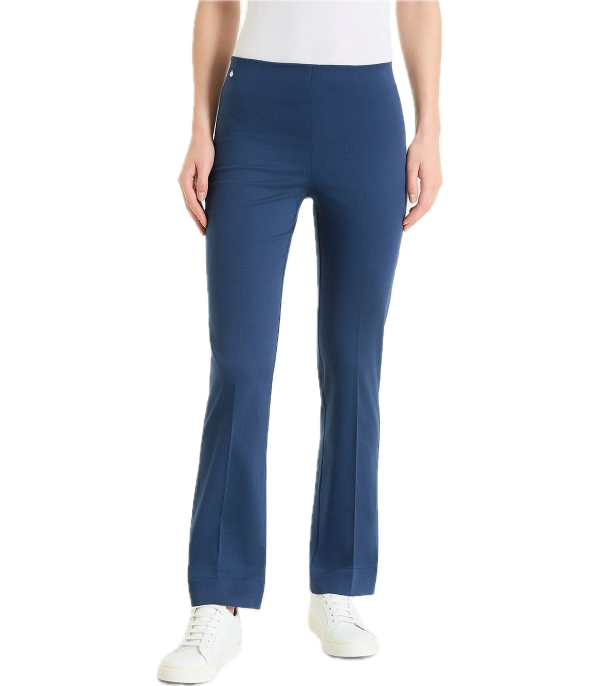 Pantalone capri dritto in Satin Power rA