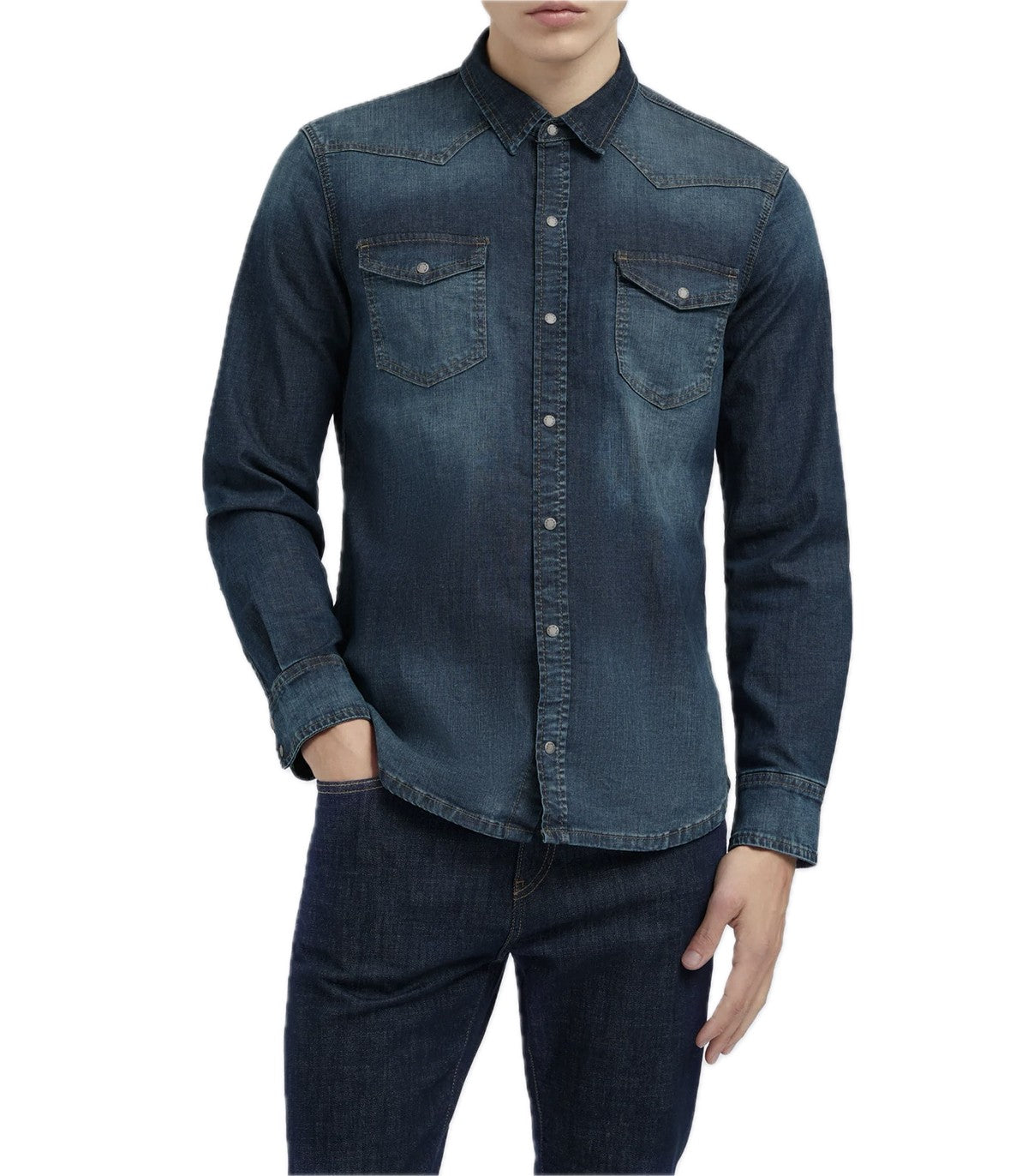 Camicia di jeans Gas kant