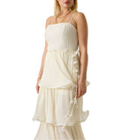 Abito midi in chiffon Donna Guess