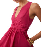Abito corto in taffeta Liu Jo