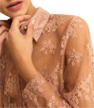 Camicia in pizzo chantilly Emme MarellaS