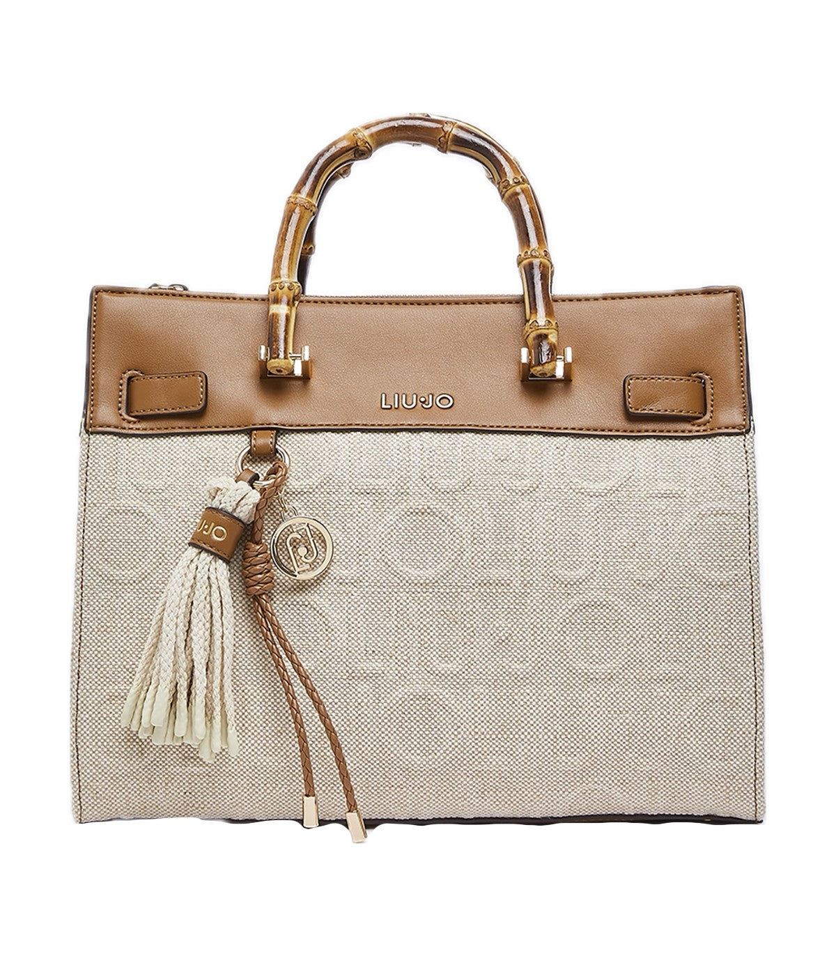 Borsa media con charms Liu Jo