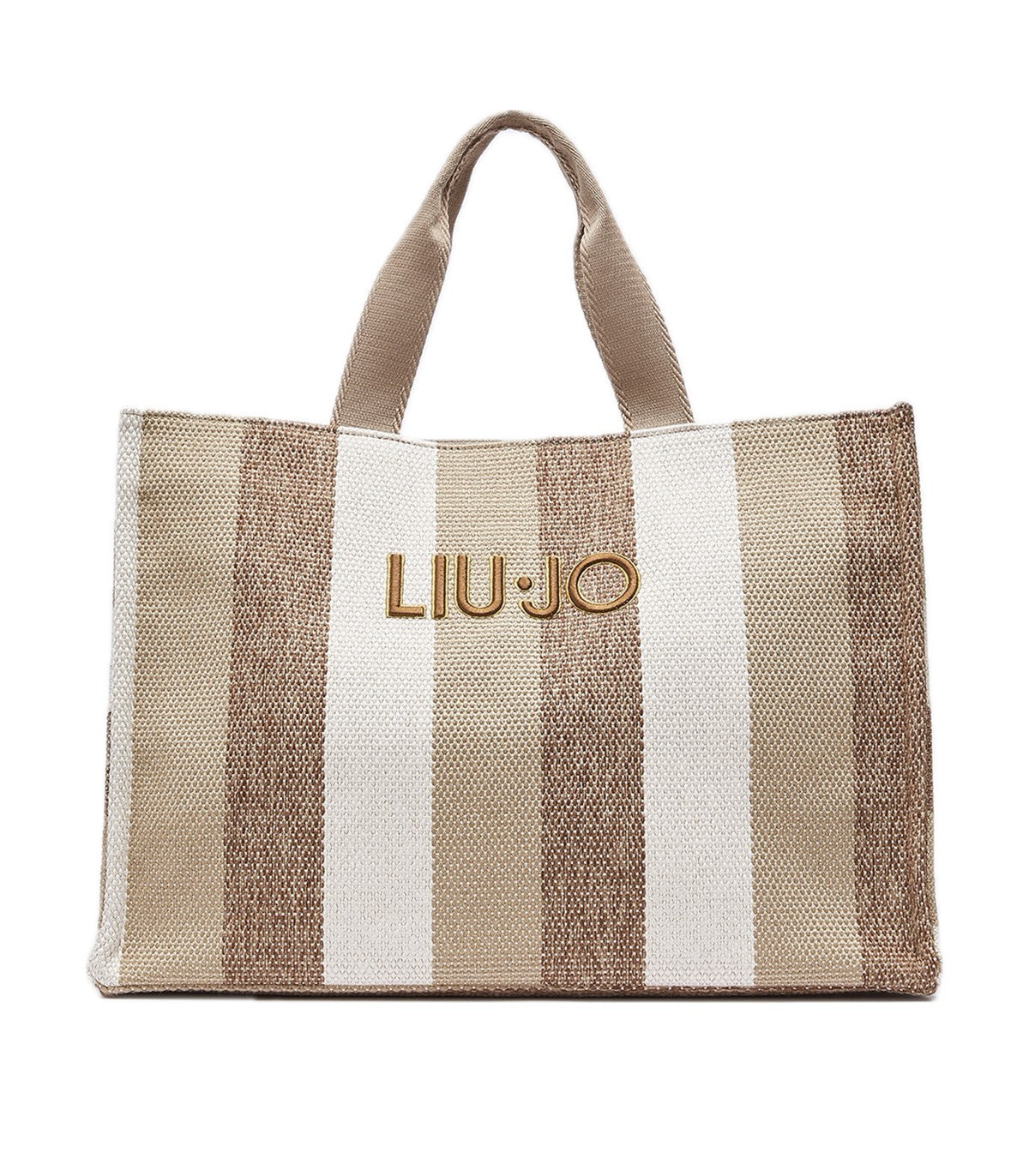 Tote bag grande a righe Liu Jo