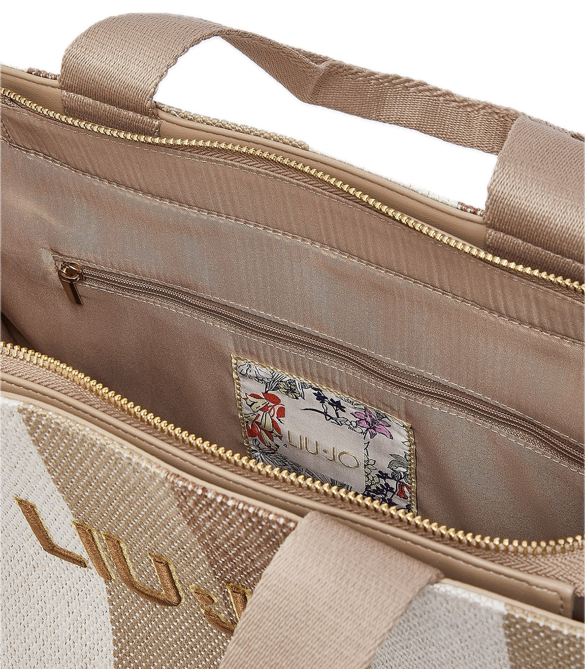 Tote bag grande a righe Liu Jo