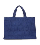 Borsa tote media in maglia Liu Jo