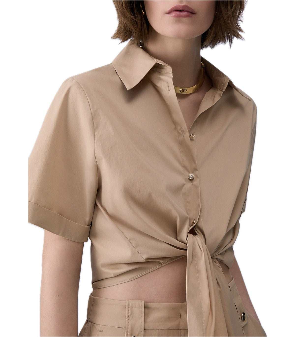 Camicia con nodo Liu Jo