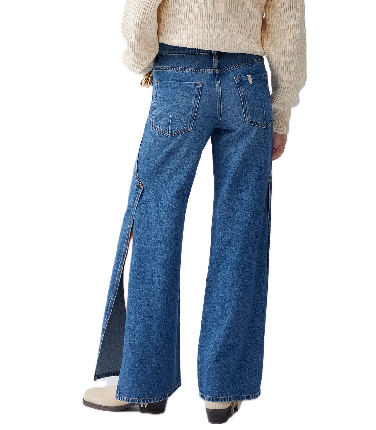 Jeans flare con spacchi laterali Liu Jo