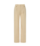 Pantaloni straight in popeline Liu Jo