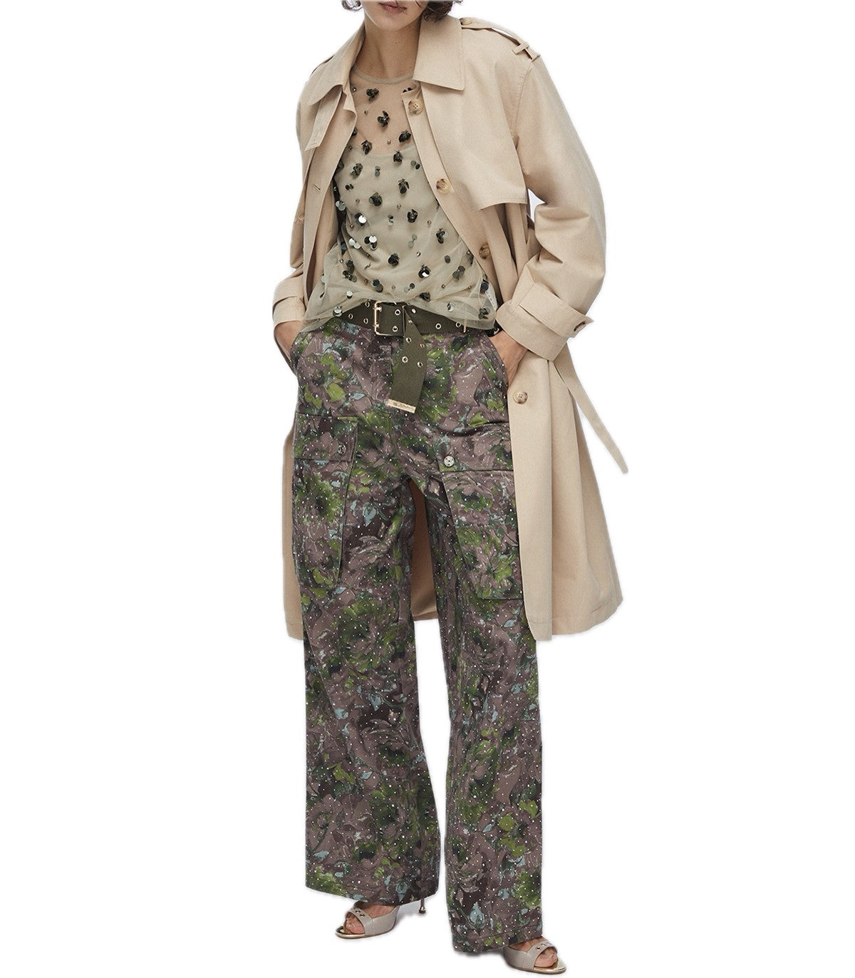Top in tulle ricamato Liu Jo