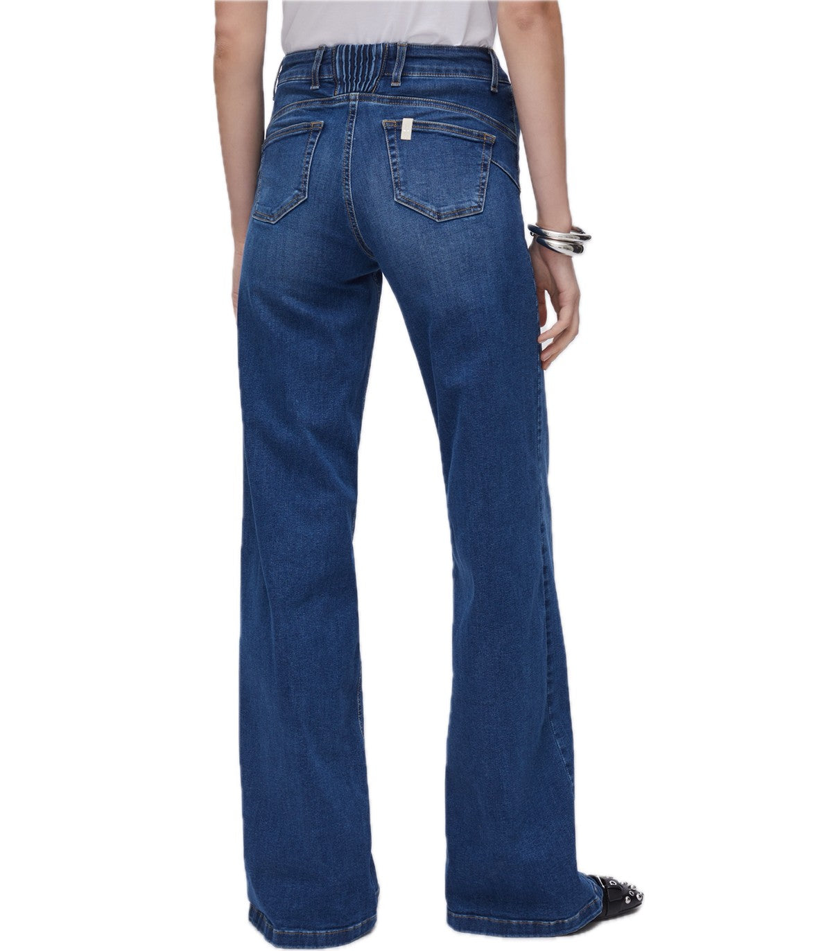 Jeans flare a vita alta Liu Jo