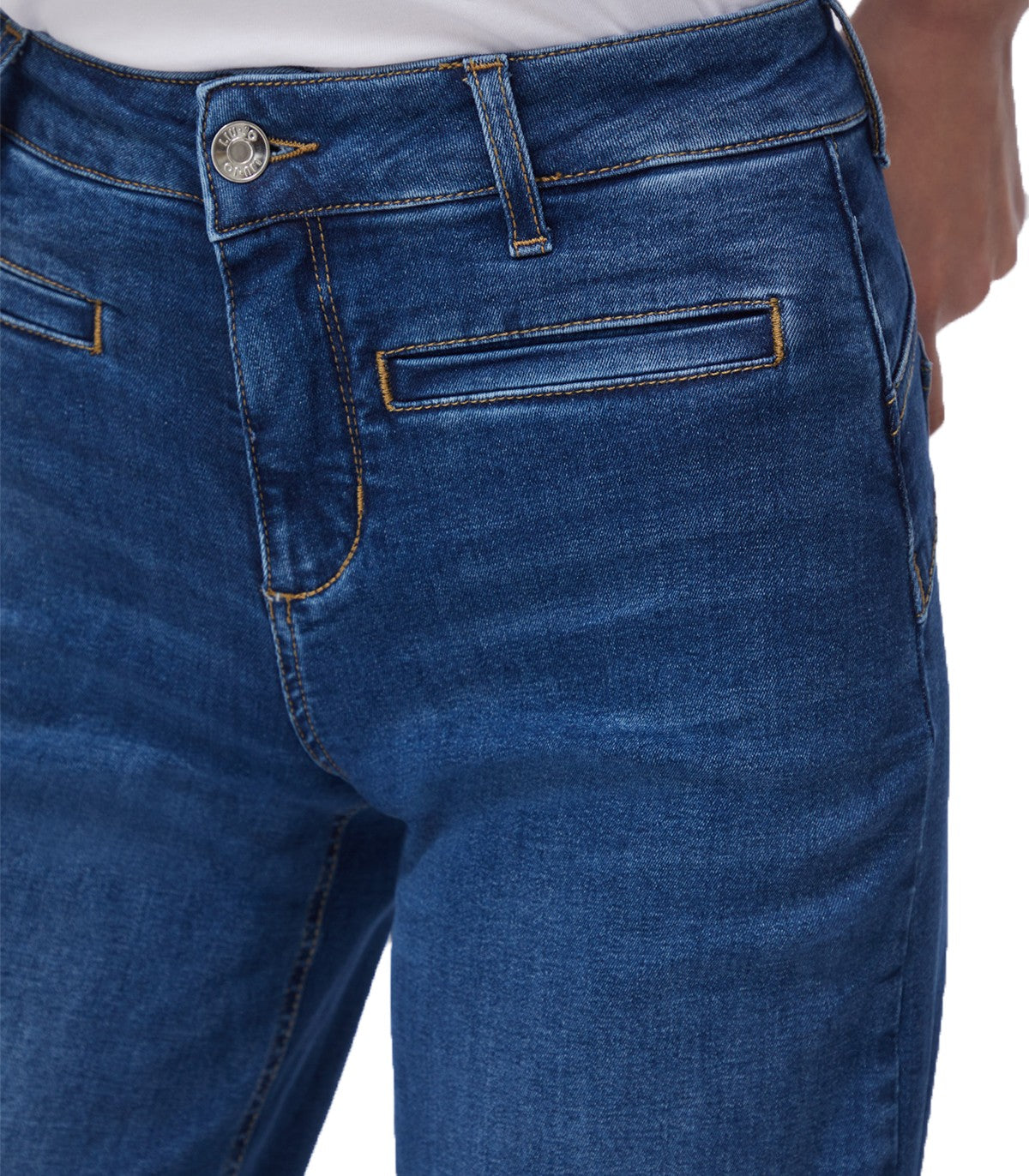 Jeans flare a vita alta Liu Jo