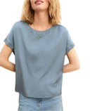 Blusa in raso stretch Emme Marella Ramo