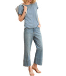 Blusa in raso stretch Emme Marella Ramo