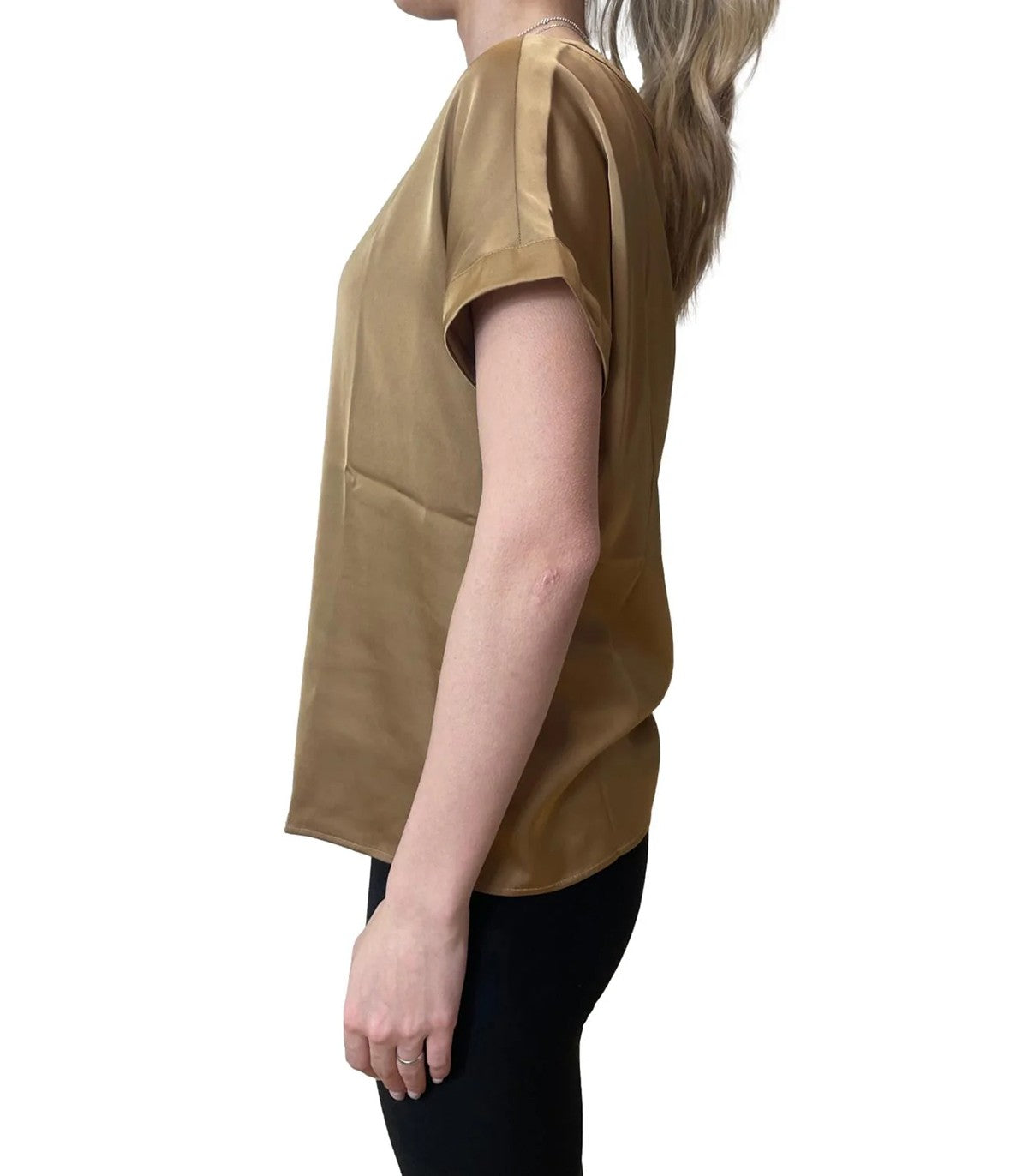 Blusa in raso stretch Emme Marella Ramo