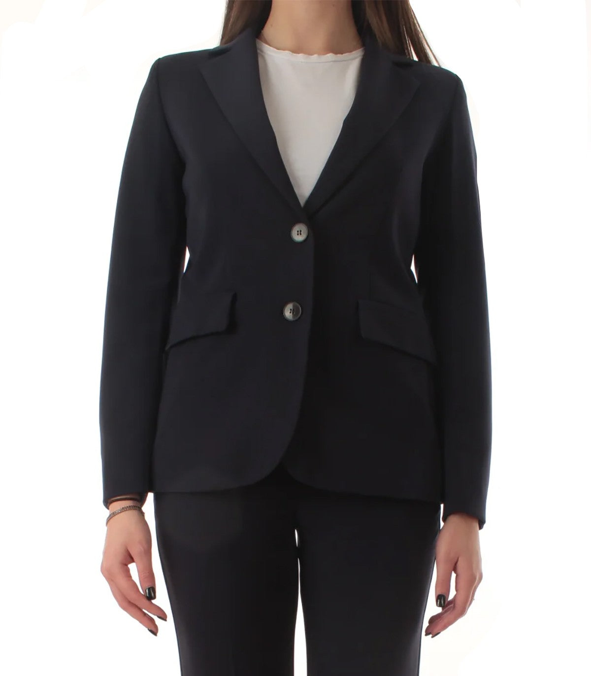Giacca in twill stretch Emme Marella Fa1