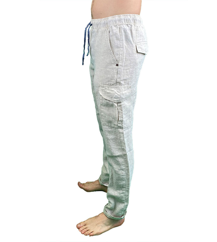 Pantaloni di lino Uomo