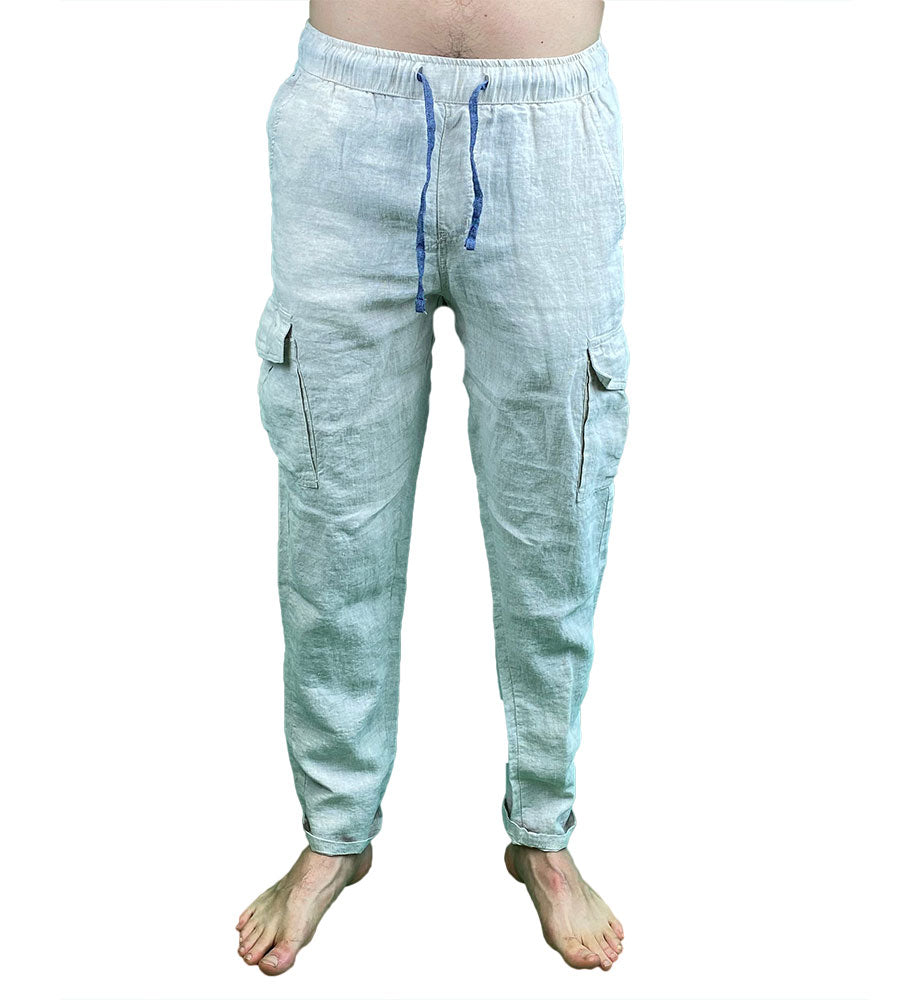 Pantaloni di lino Uomo