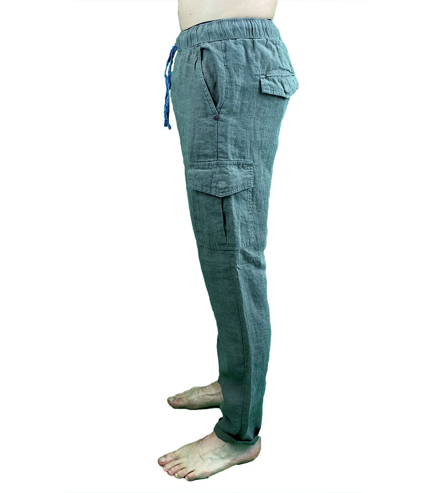 Pantaloni di lino Uomo