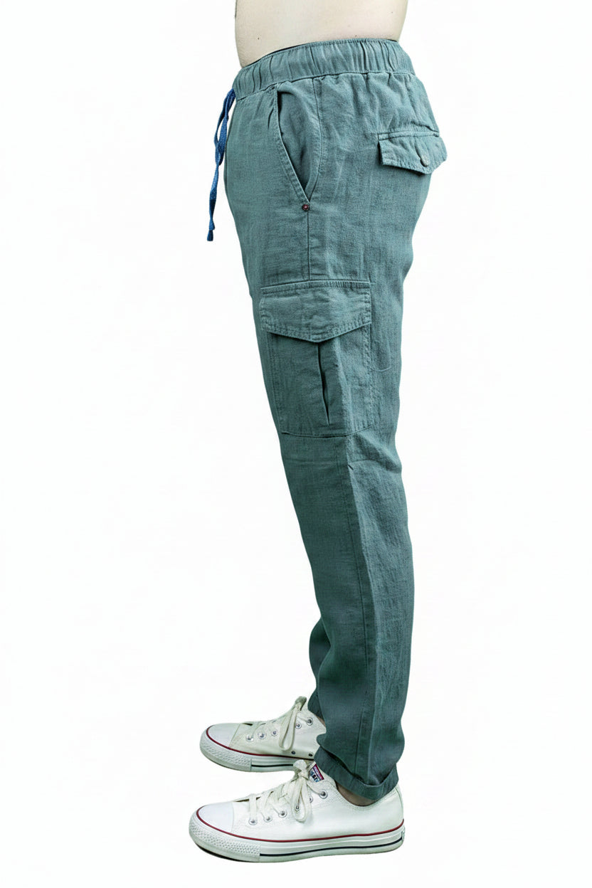 Pantaloni di lino Uomo
