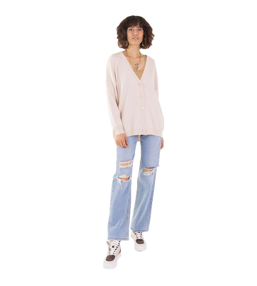 Cardigan over