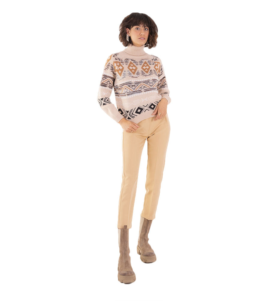 Pantalone vita alta