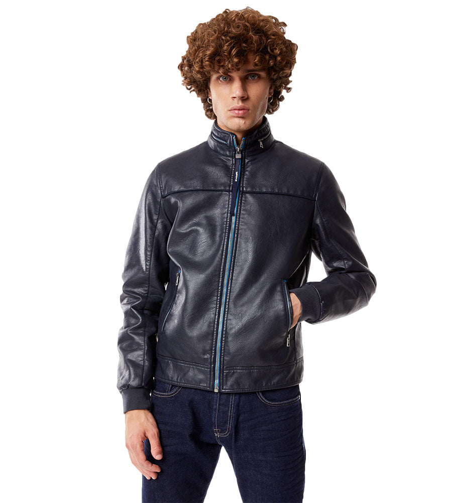Giubbino Ecopelle Gas Eco Leather
