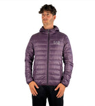 Piumino Full zip con cappuccio