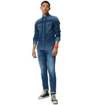 Jeans Skinny Uomo Gas Sax Zip WT10
