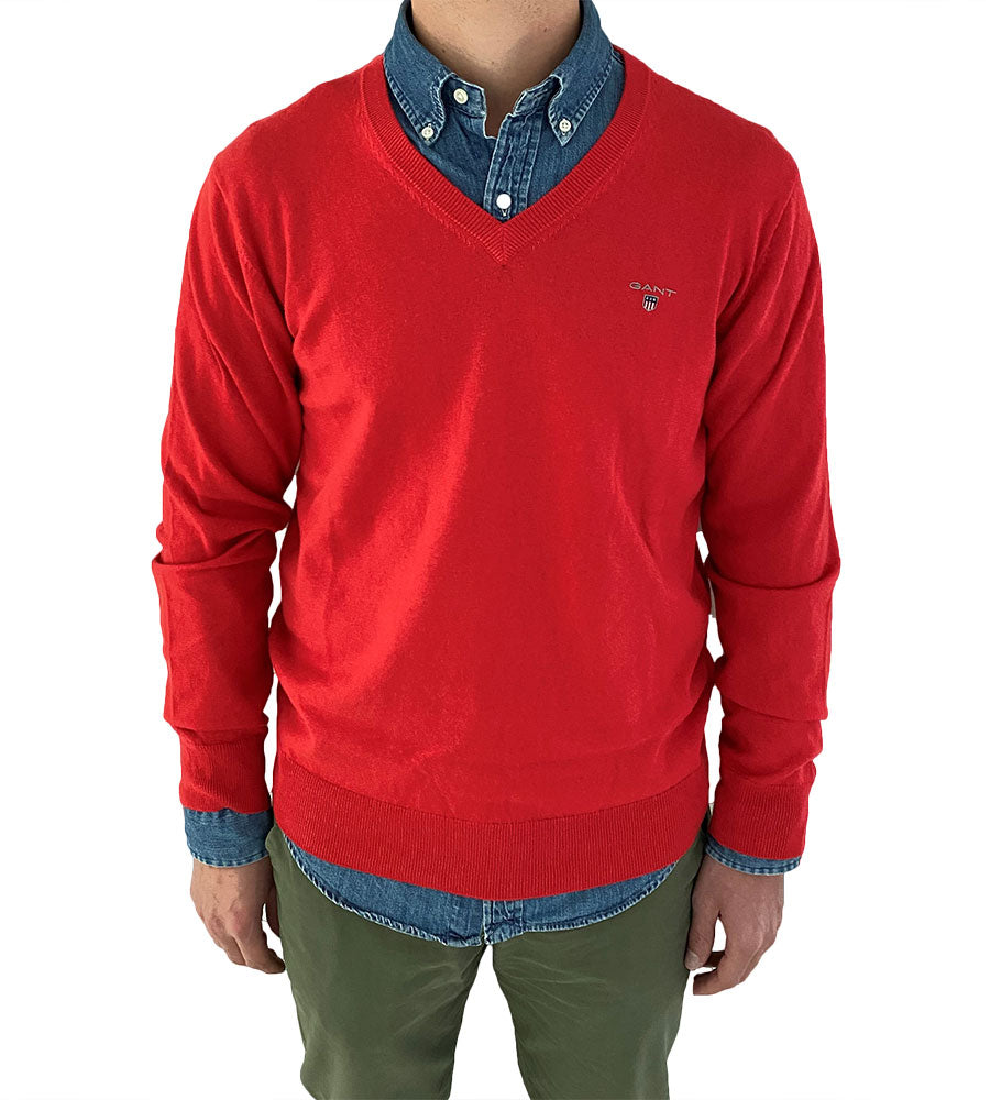 Maglioncino scollo V Gant